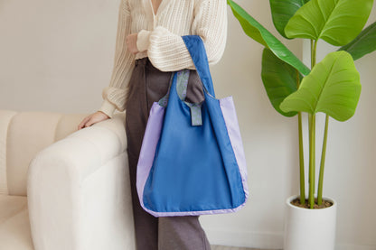 Bubble Blue reusable eco bag