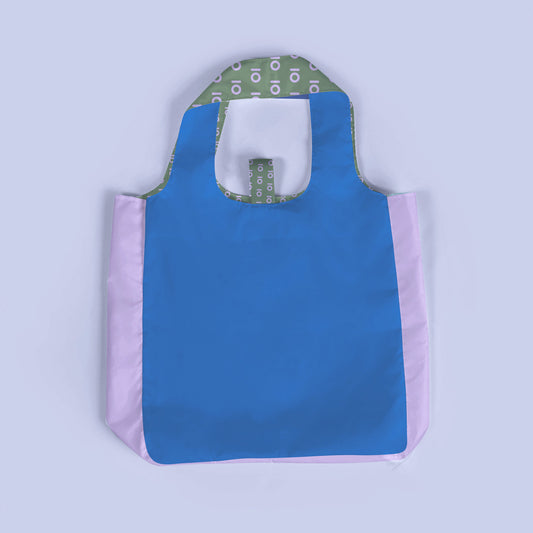 Bubble Blue reusable eco bag